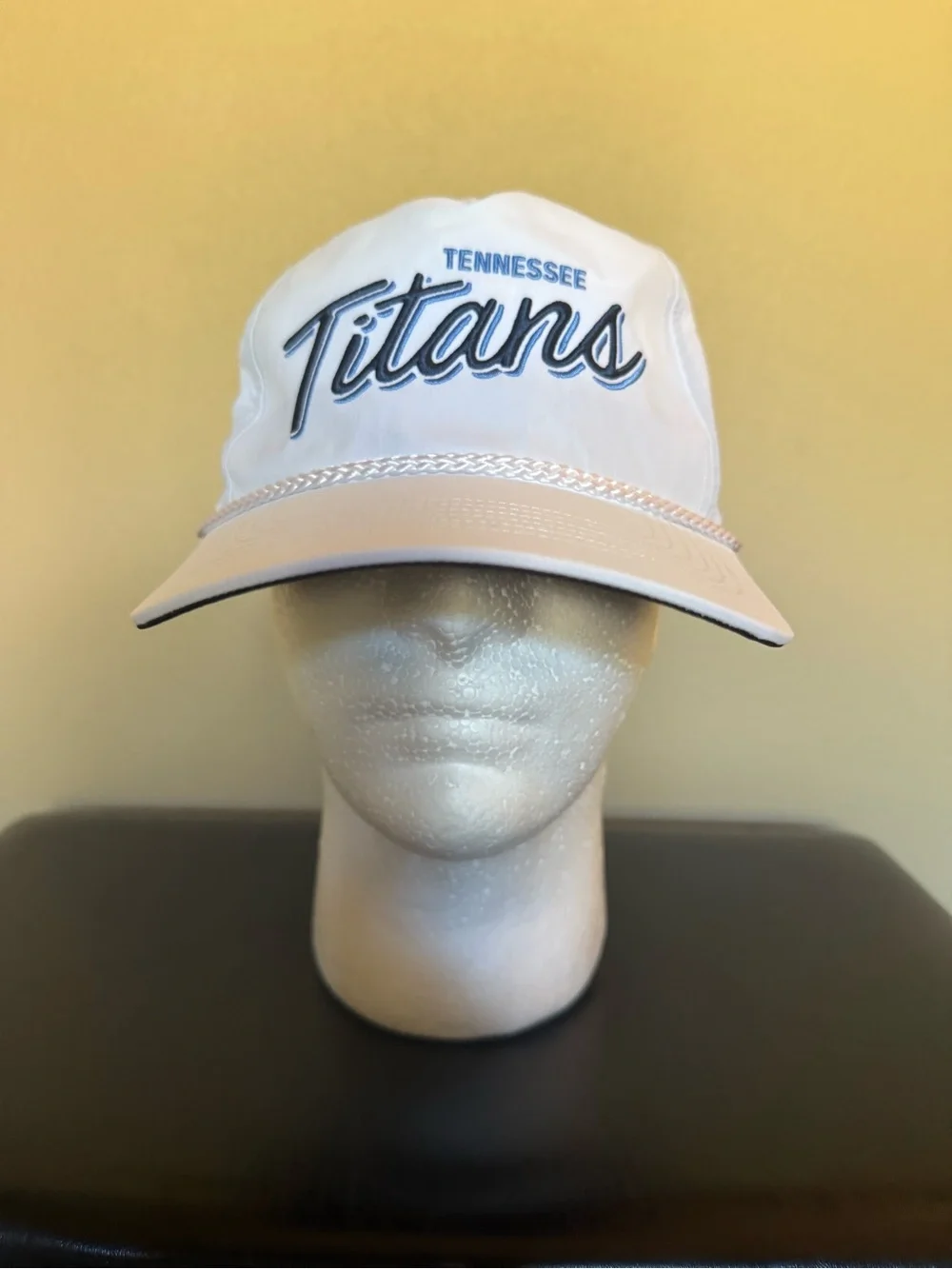 Tennessee Titans White Baseball Cap - Official Team Hat